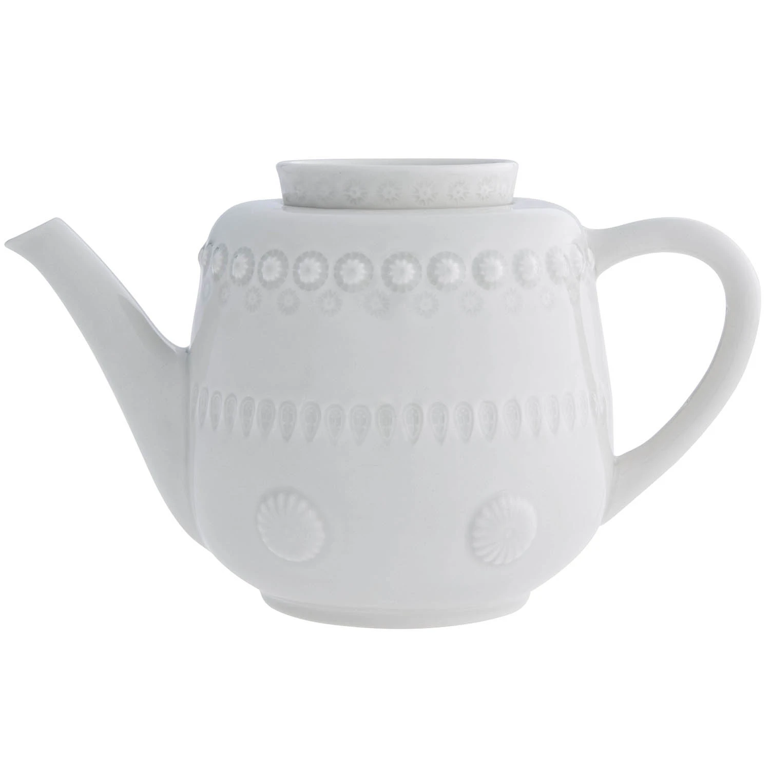 Bordallo Pinheiro Fantasy Tekanna - Tebryggare & Tekannor Lergods Cinza