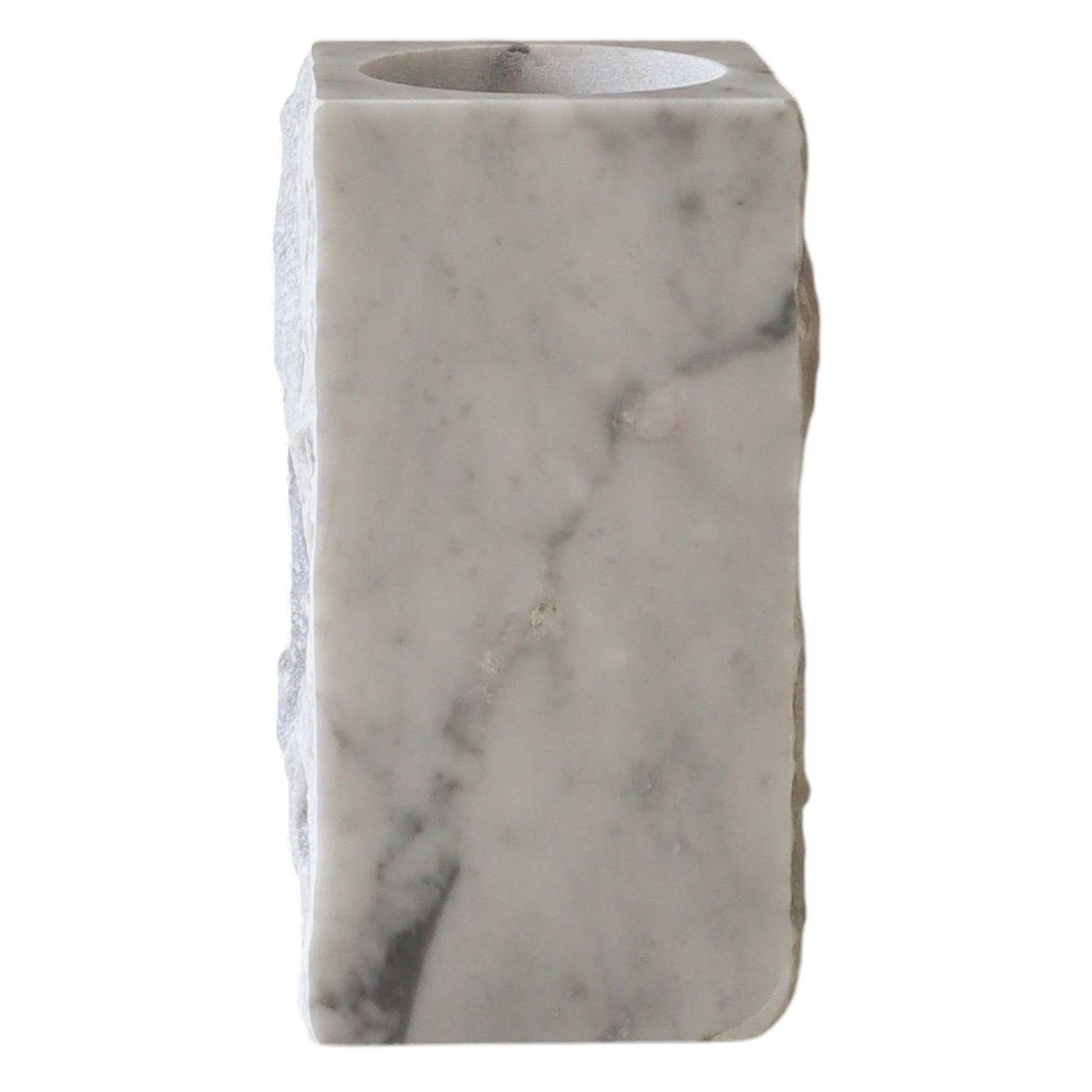 Botané Edge Vas Large - Vaser Sten White Carrara