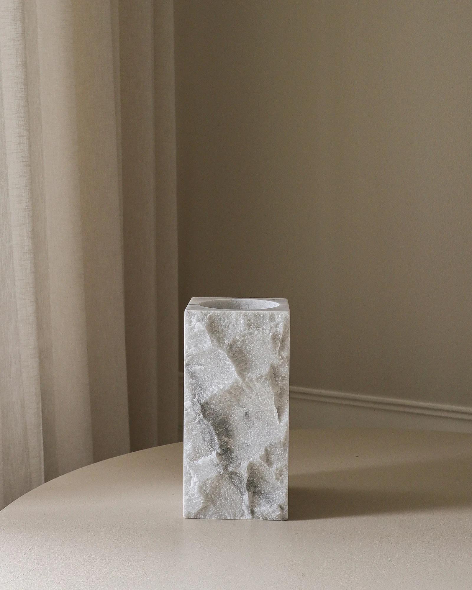 Botané Edge Vas, white carrara från Botané, bild 4