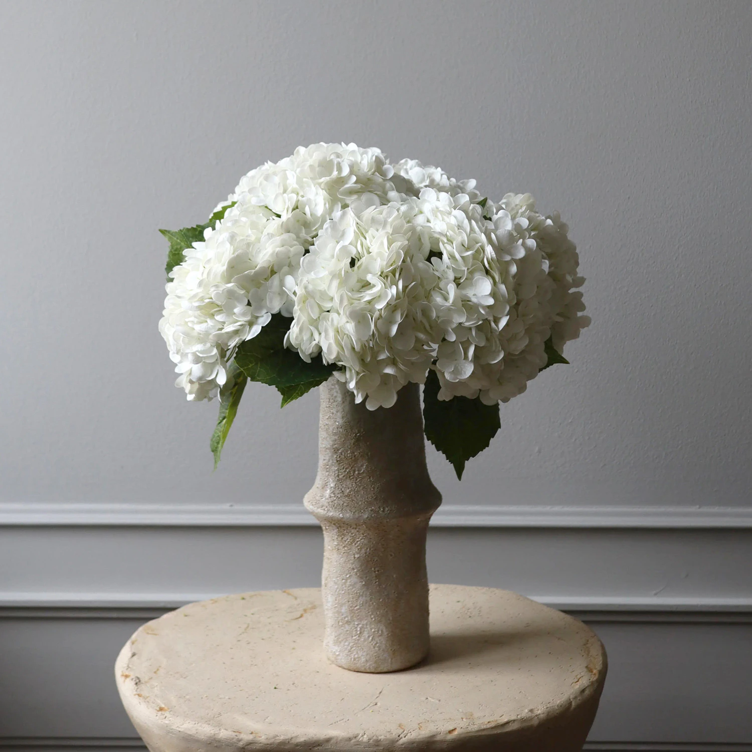 Botané Hydrangea Bukett - Dekorativa Accessoarer Skum Vit