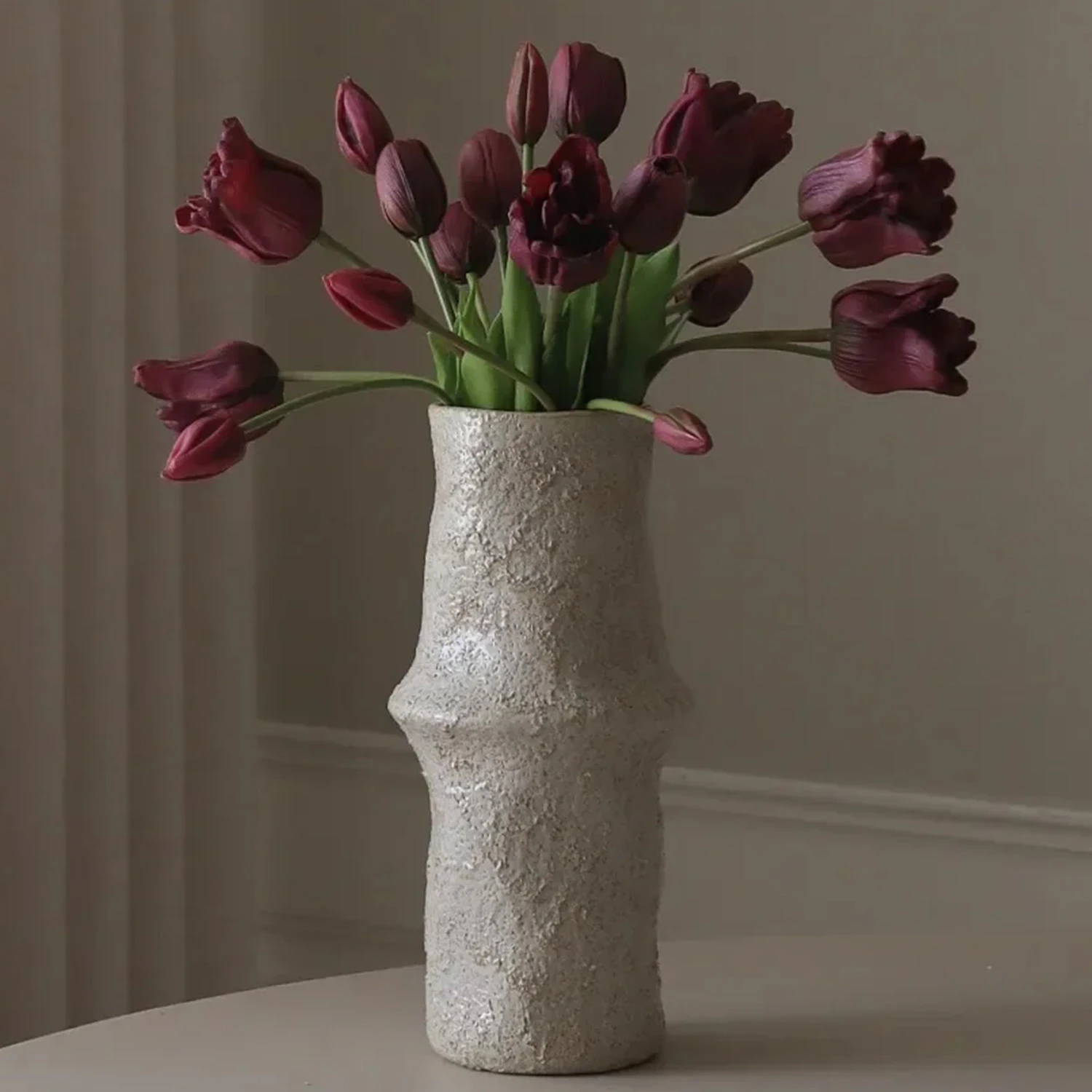 Botané Purple Tulip Bukett - Dekorativa Accessoarer Skum Lila
