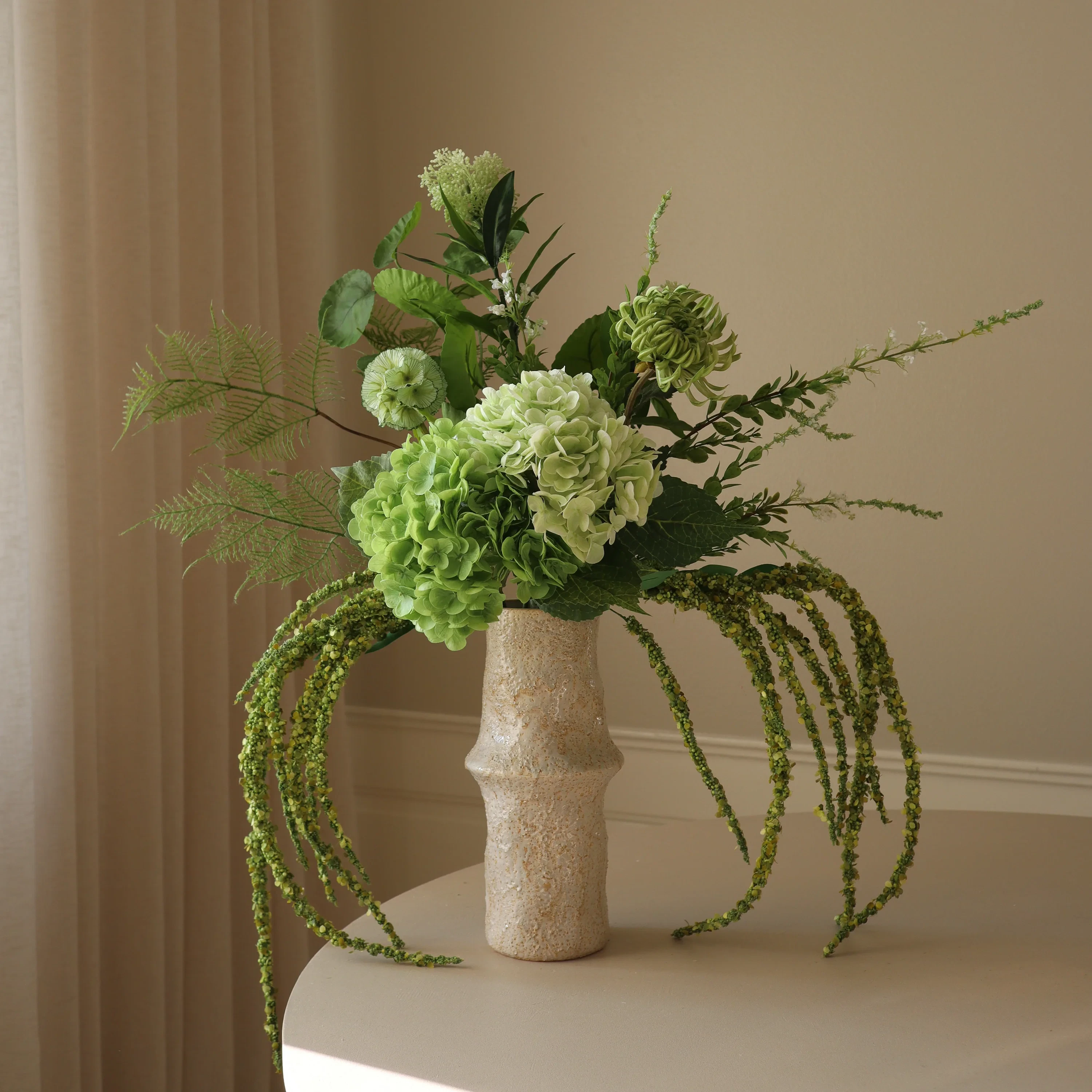 Botané Wild Wasabi Bukett - Dekorativa Accessoarer Skum Vit