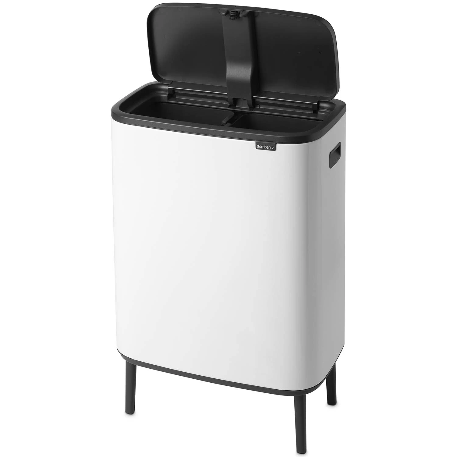 Brabantia Bo Touch Top Papperskorg 2 x 30l, vit från Brabantia, bild 3