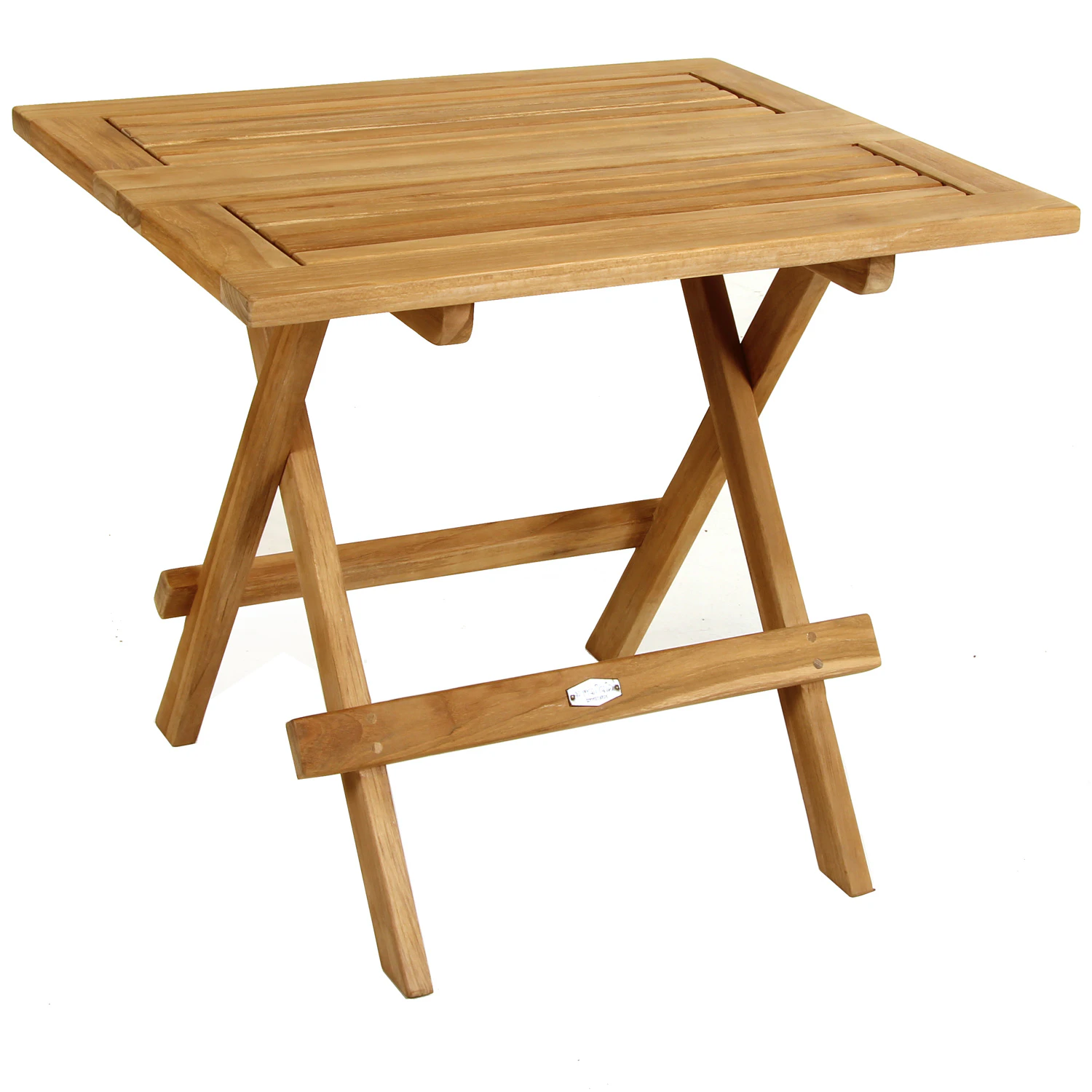 Brafab Hydra Sidobord 50x58 - Trädgårdsbord Teak