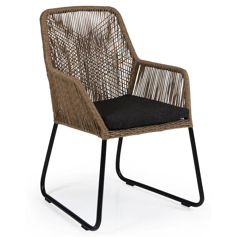 Midway Matstol med Svart Dyna, Natur