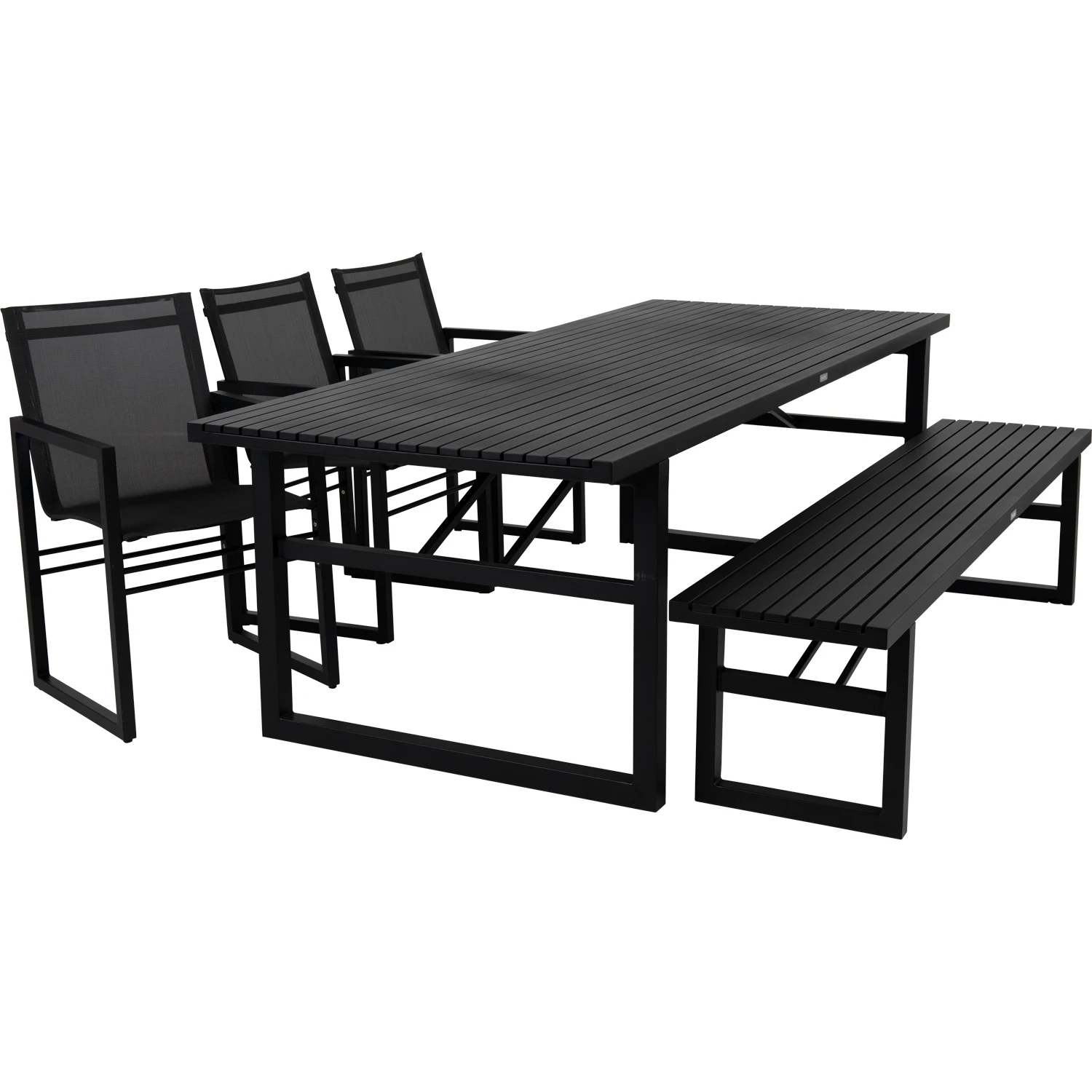 Brafab Vevi Bänk 200 Cm, svart från Brafab, bild 2