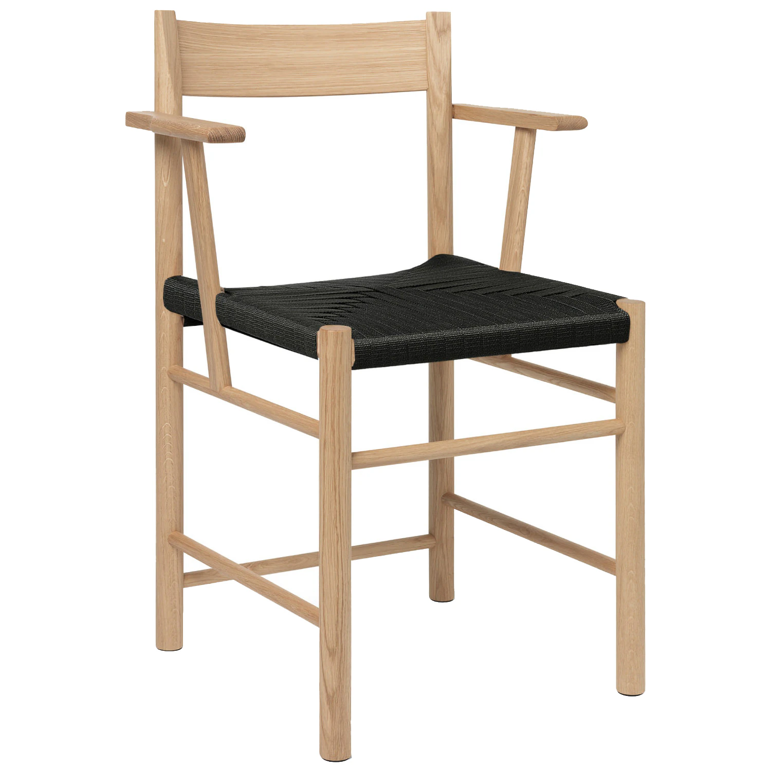 Brdr. Kr&uuml;ger F Karmstol Oljad / V&auml;vband - Stolar Ek Svart