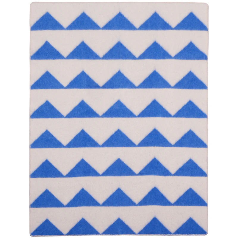 Arctic Pläd 130x180 cm, Cobalt