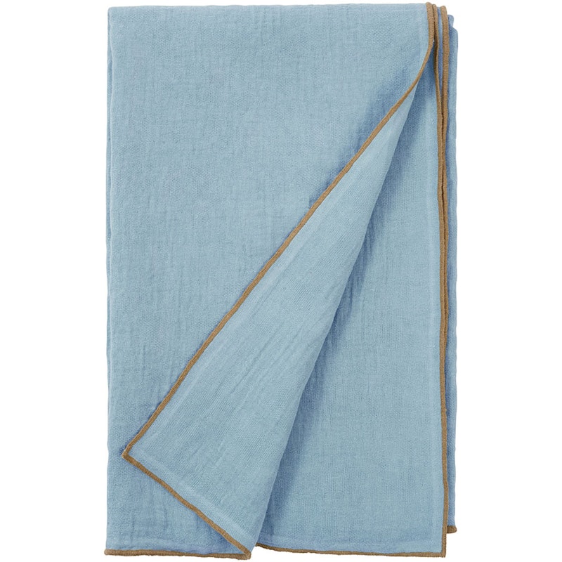 Evy Överkast 260x260 cm, Ljusblå