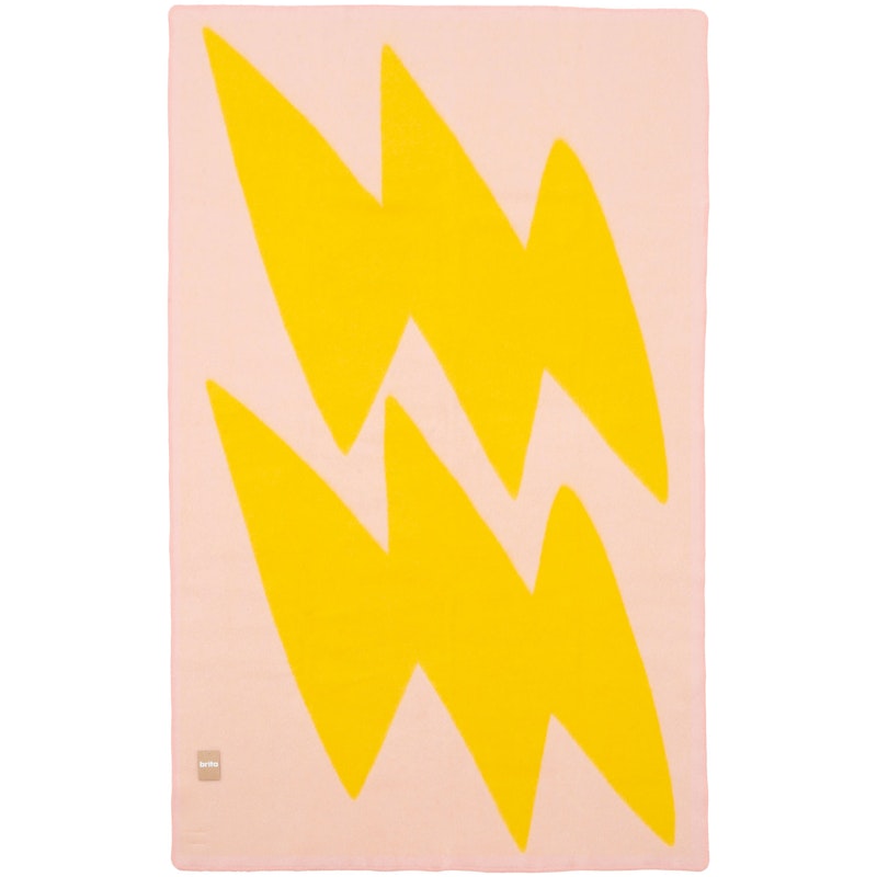 Flash Pläd 130x200 cm, Lemon