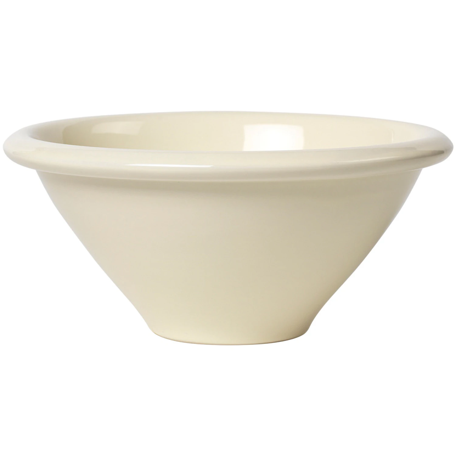 Broste Copenhagen Alfredo Sk&aring;l 15 Cm - Serveringssk&aring;lar Stengods Beige