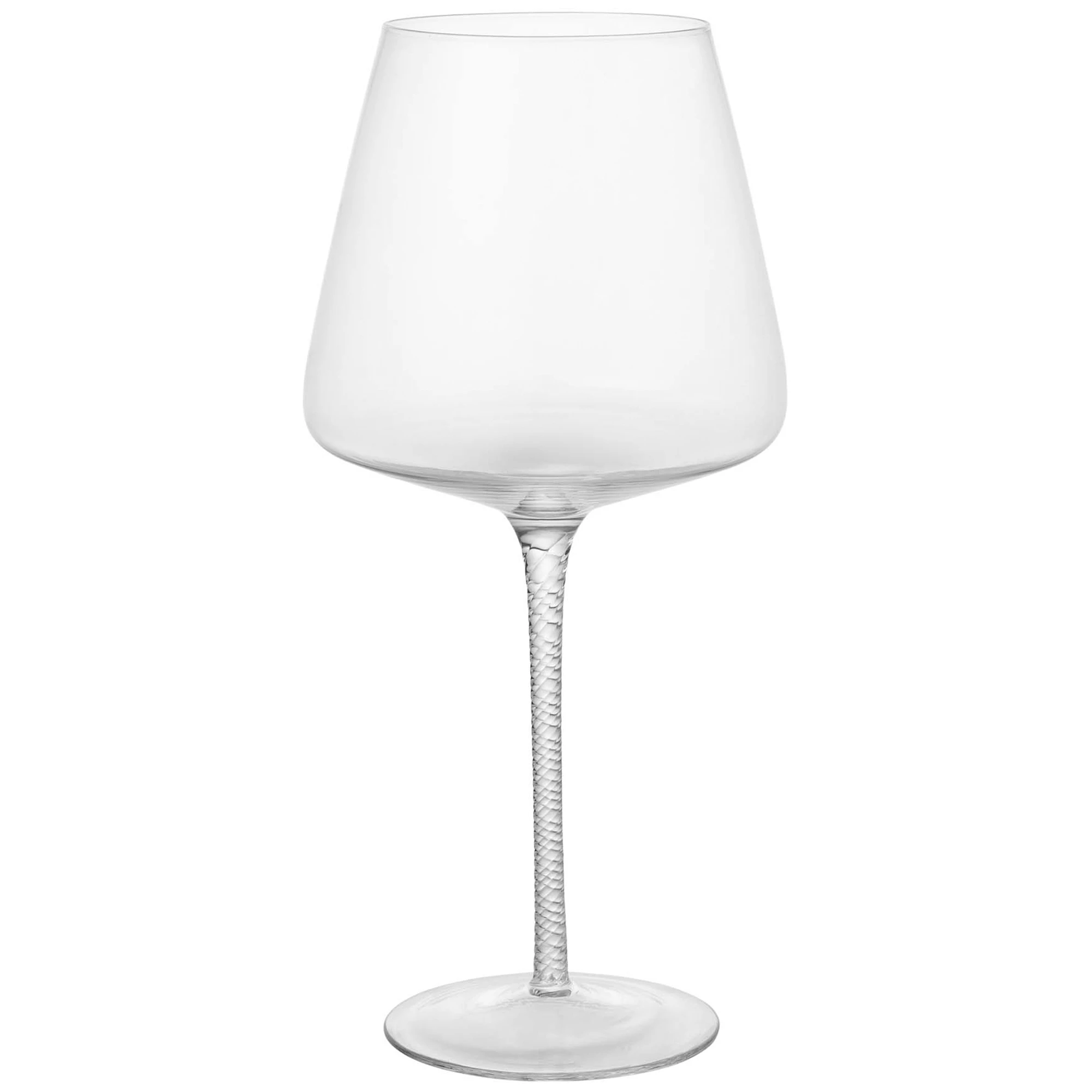 Broste Copenhagen Bellevue Rödvinsglas - Vinglas Munblåst Glas Klar