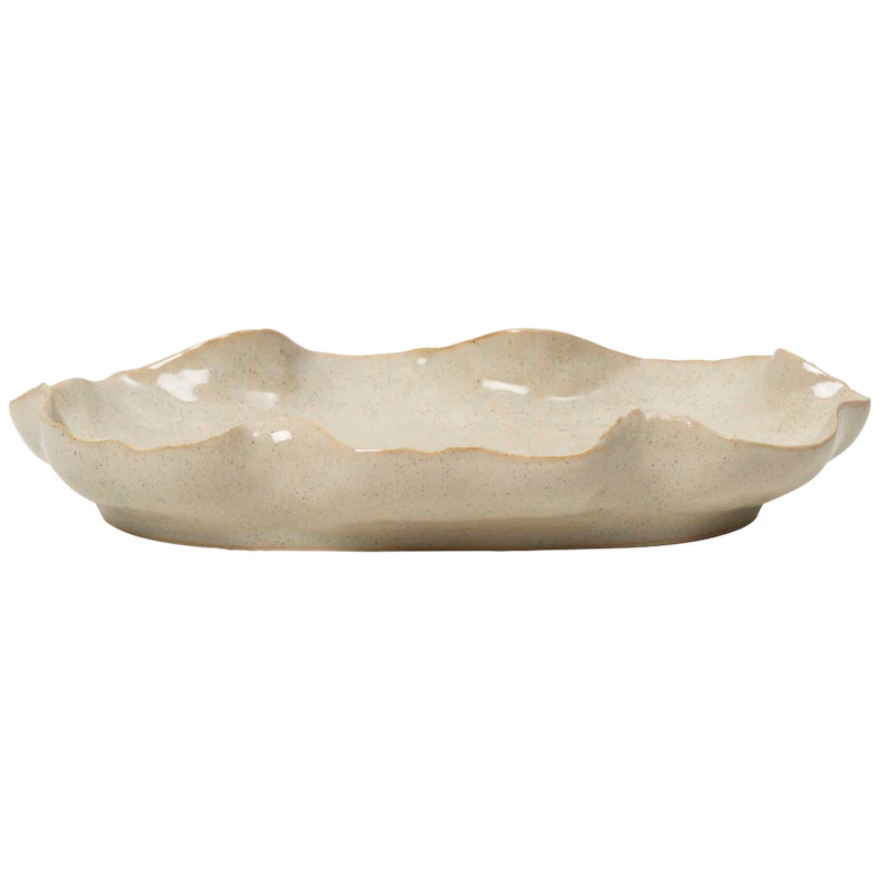 Cori Deco Serveringstallrik 16,5 cm, White Cream