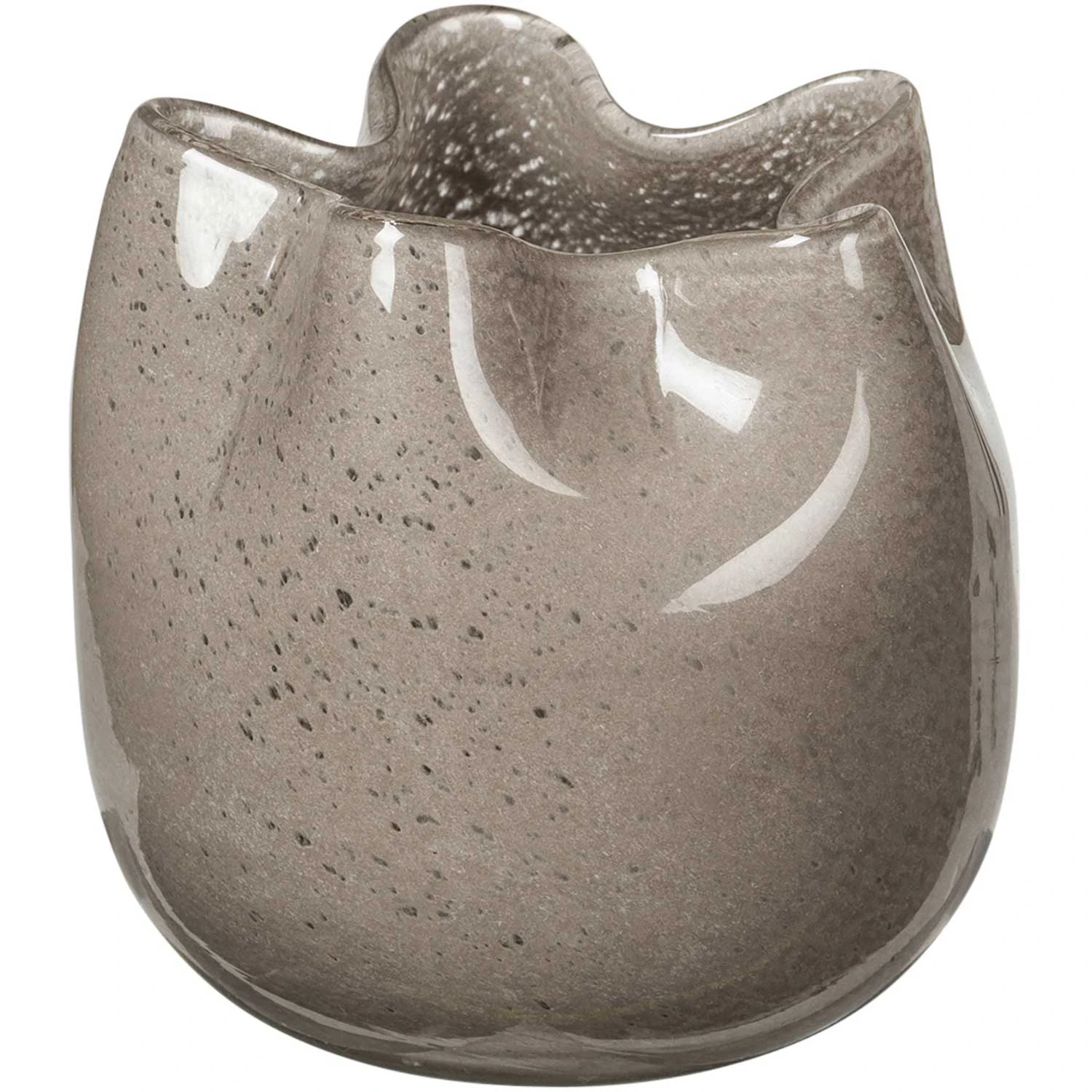 Broste Copenhagen Esther Vas / Ljuslykta &Oslash;9,8 Cm - Vaser Munbl&aring;st Glas Fungi