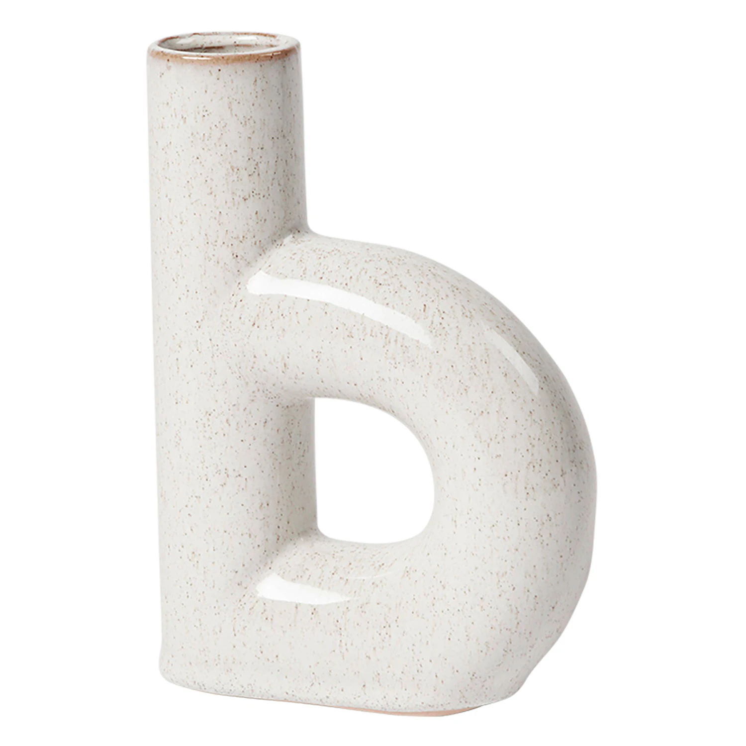 Broste Copenhagen Hector Vas B Grey - Vaser Stengods Rainy Day