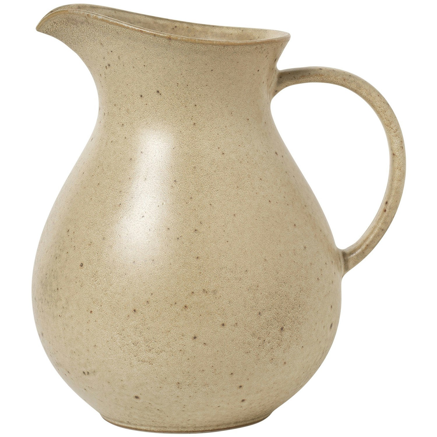 Broste Copenhagen Jenna Kanna - Vattenkaraffer & Vattenkannor Stengods Gul