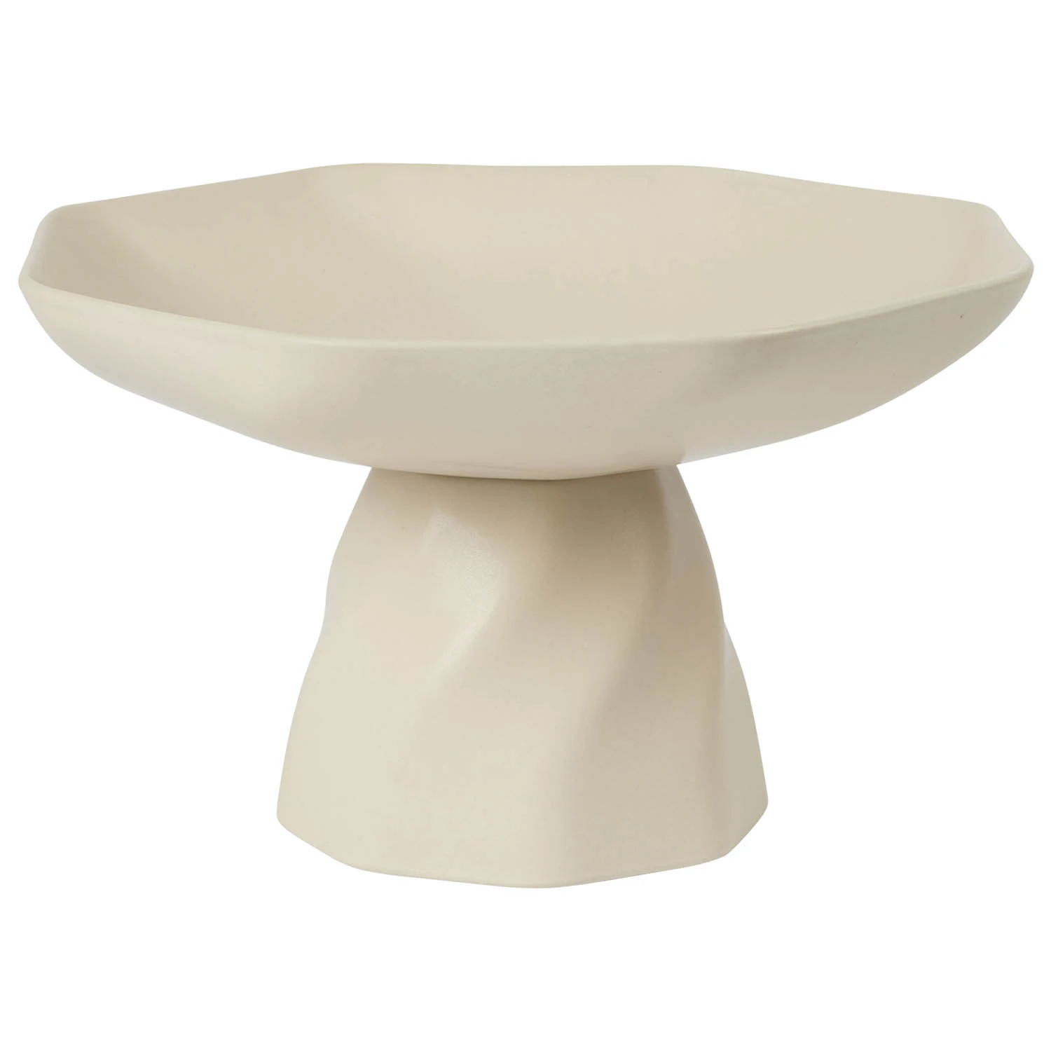 Broste Copenhagen Limfjord Skål 28 Cm - Dekorativa Accessoarer Stengods Beige