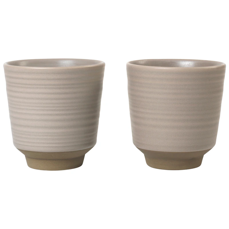Miko Mugg 2-pack, Grå