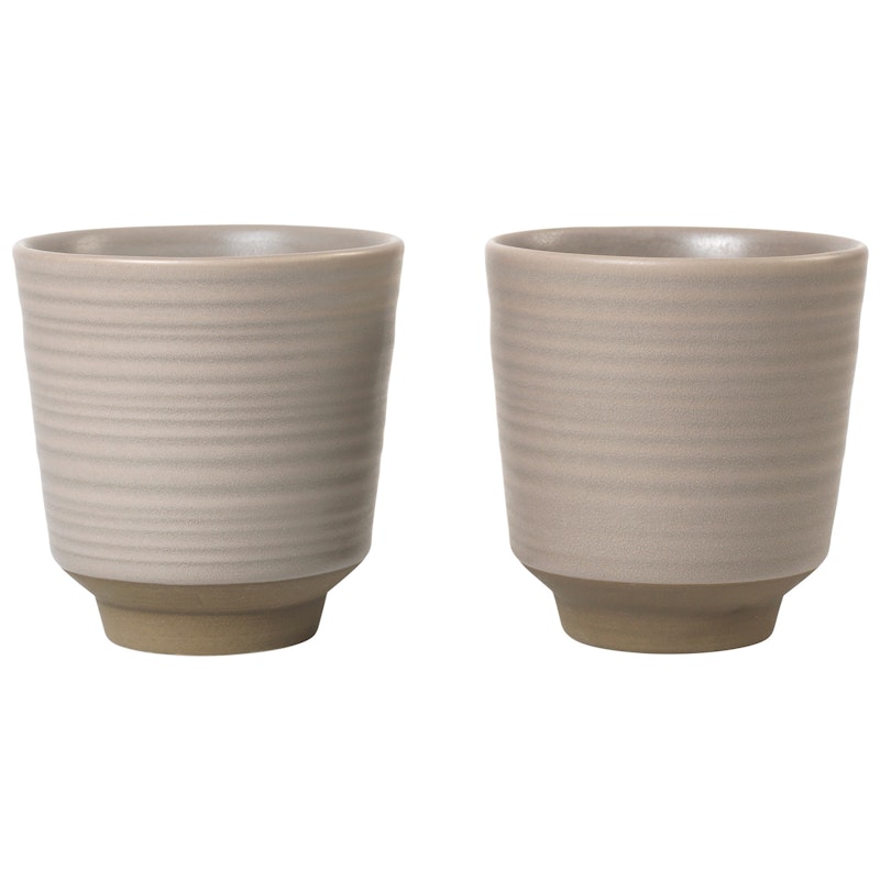 Miko Mugg 2-pack, Grå