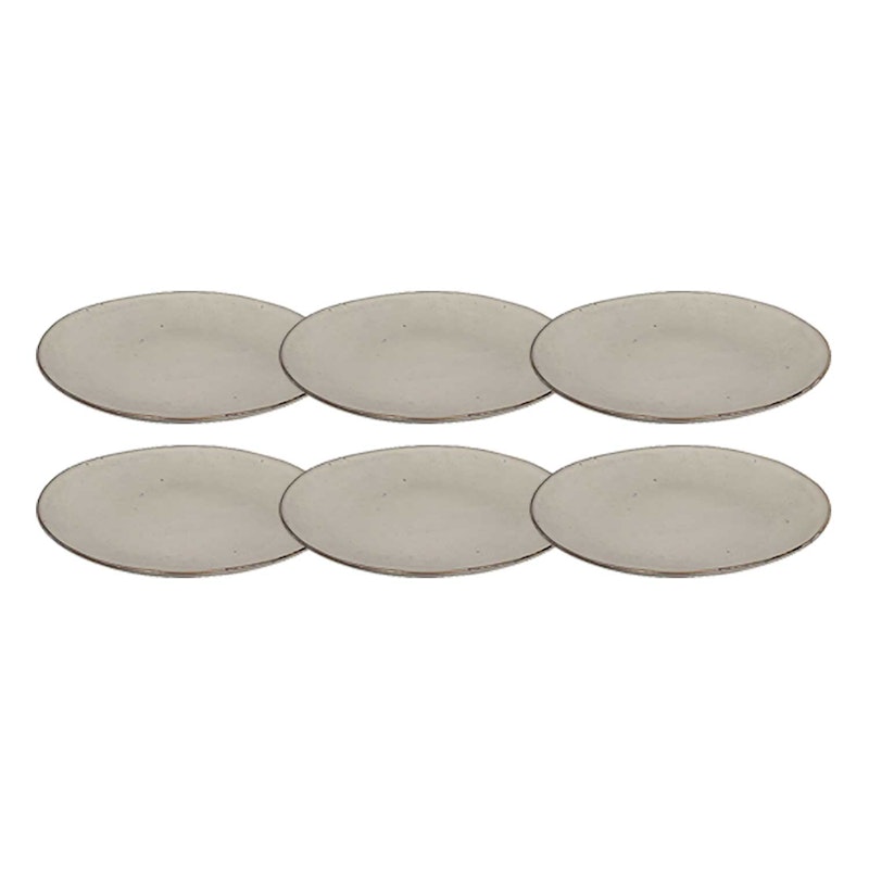 Nordic Sand Tallrik 26 cm, 6-Pack