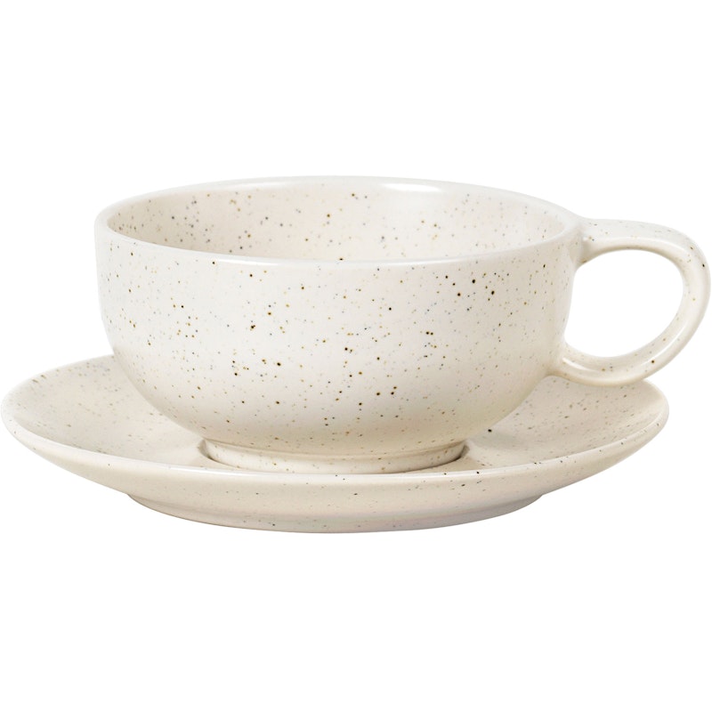 Nordic Vanilla Kaffekopp / Tekopp Med Fat 25 cl