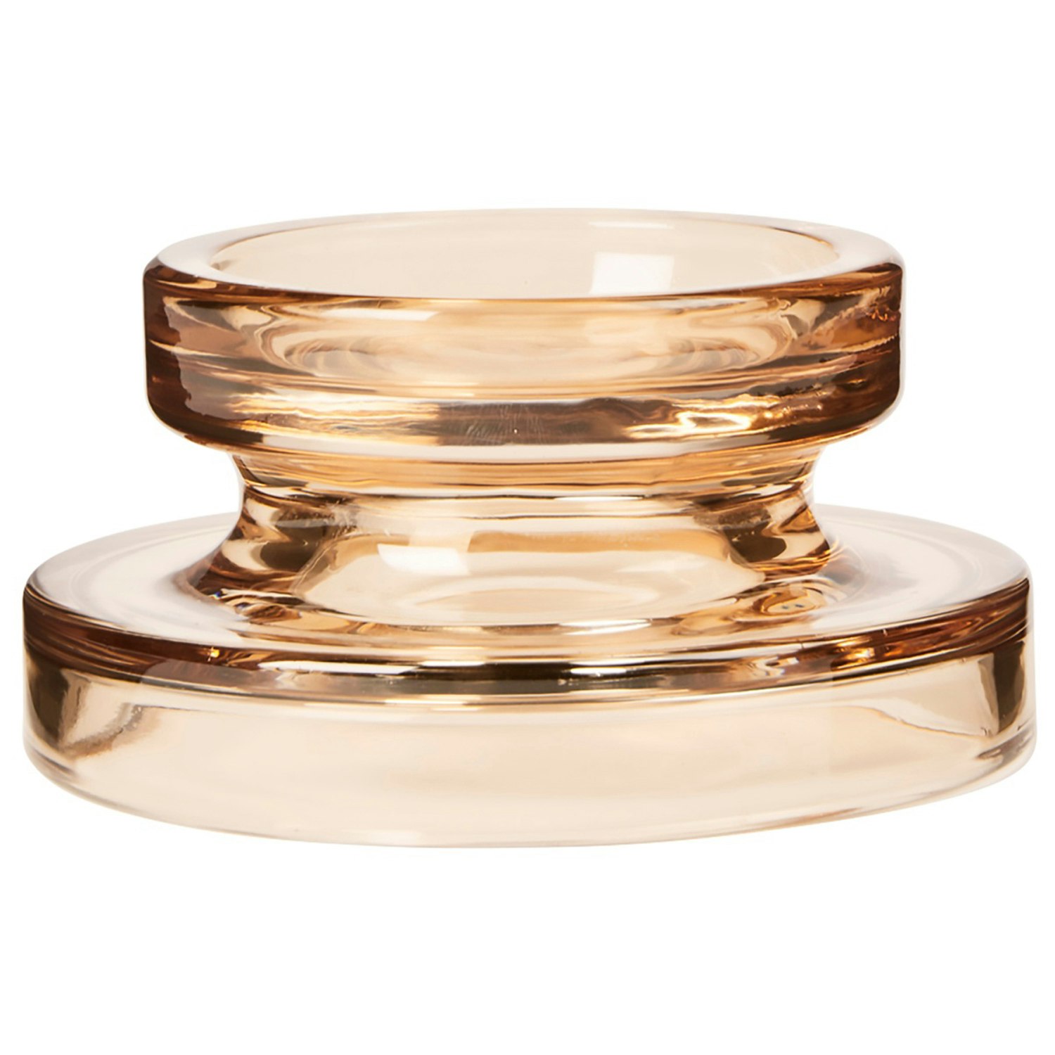 Broste Copenhagen Petra Ljuslykta L - Ljuslyktor Glas Brun