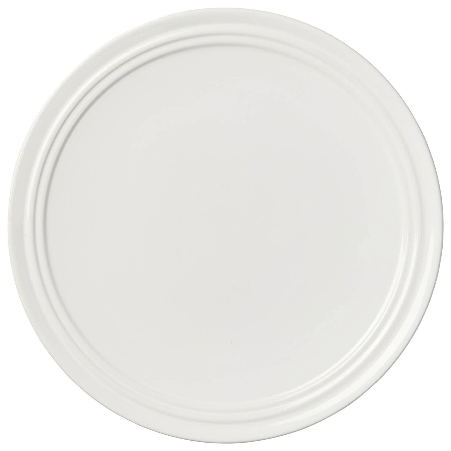 broste copenhagen stevns middagstallrik chalk white 28 cm - stengods vit