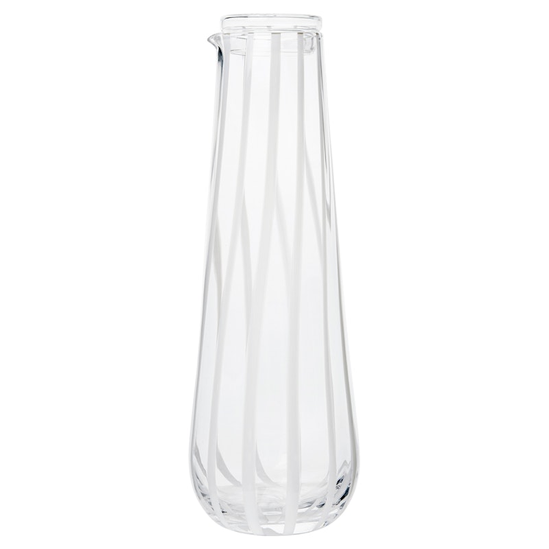 Striped Karaff Med Lock, 80 cl