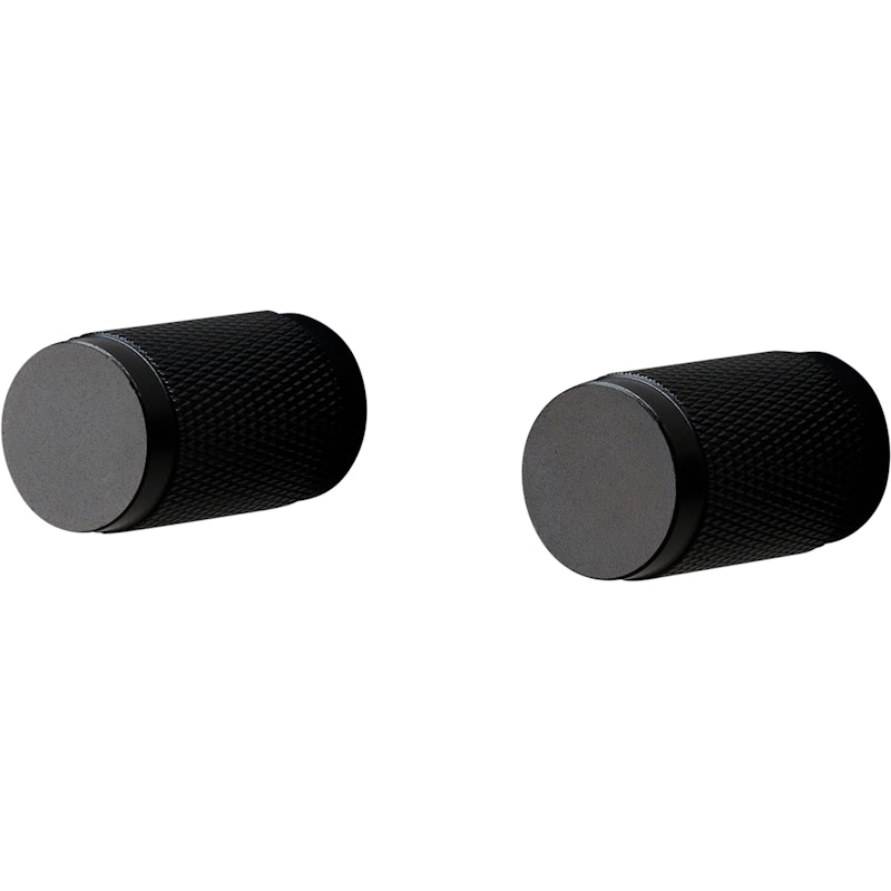 Cross Knopp 2-pack, Svart