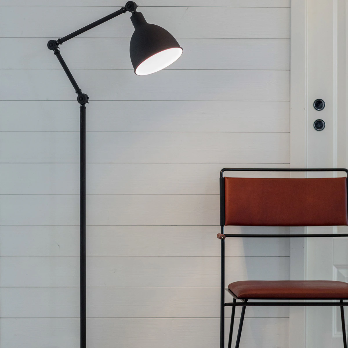By Rydéns Bazar Golvlampa, sandsvart från By Rydéns, bild 3