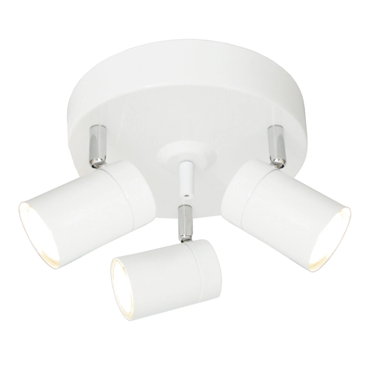 By Ryd&eacute;ns Correct 3 Spotlight - Plafonder Metall Vit