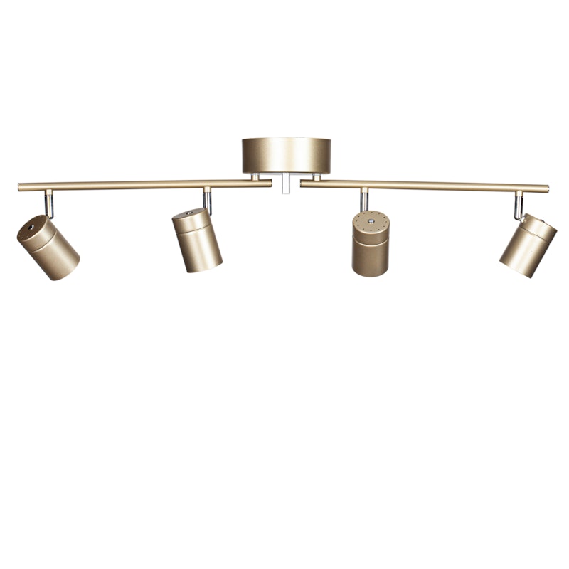 Correct Taklampa 4 Låg, Guld