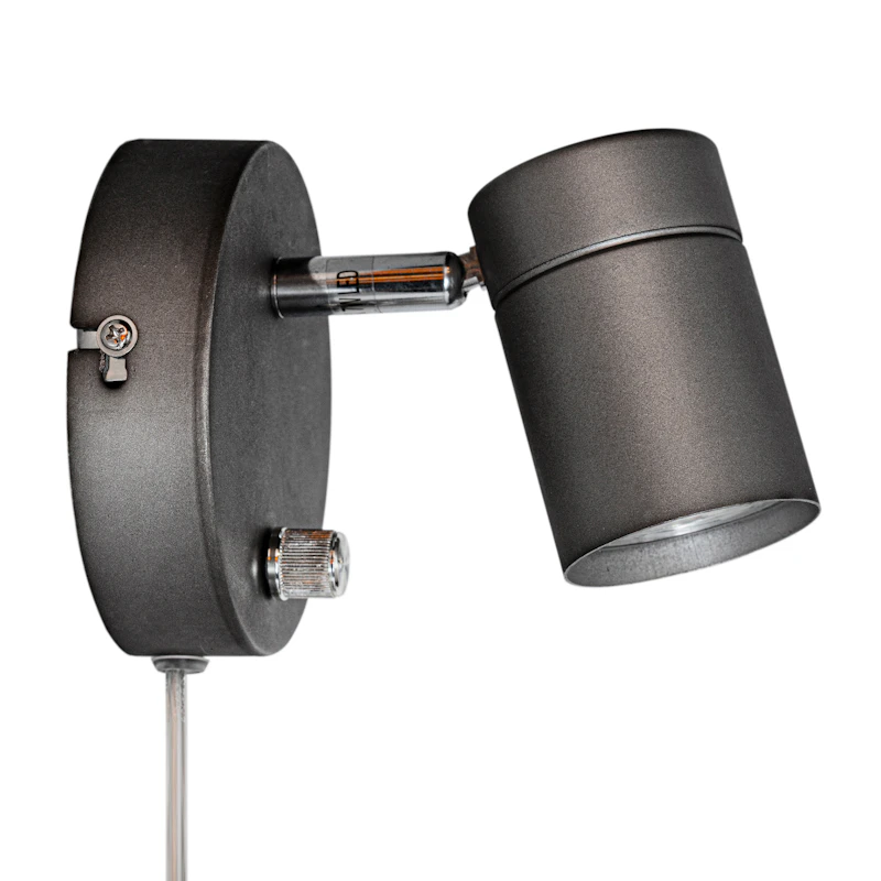 Correct Vägglampa, Steel Grey