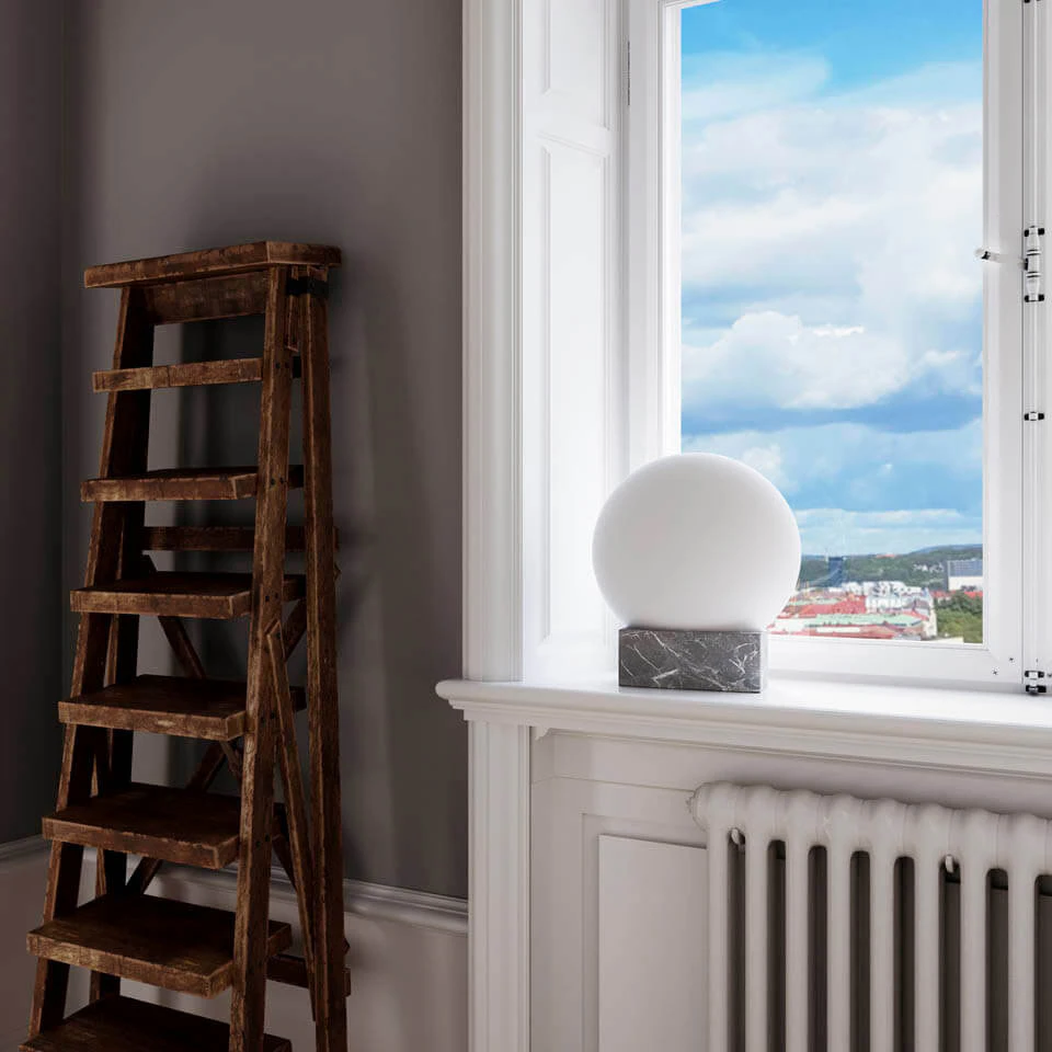 By Rydéns Glori Bordslampa, mattvit från By Rydéns, bild 2