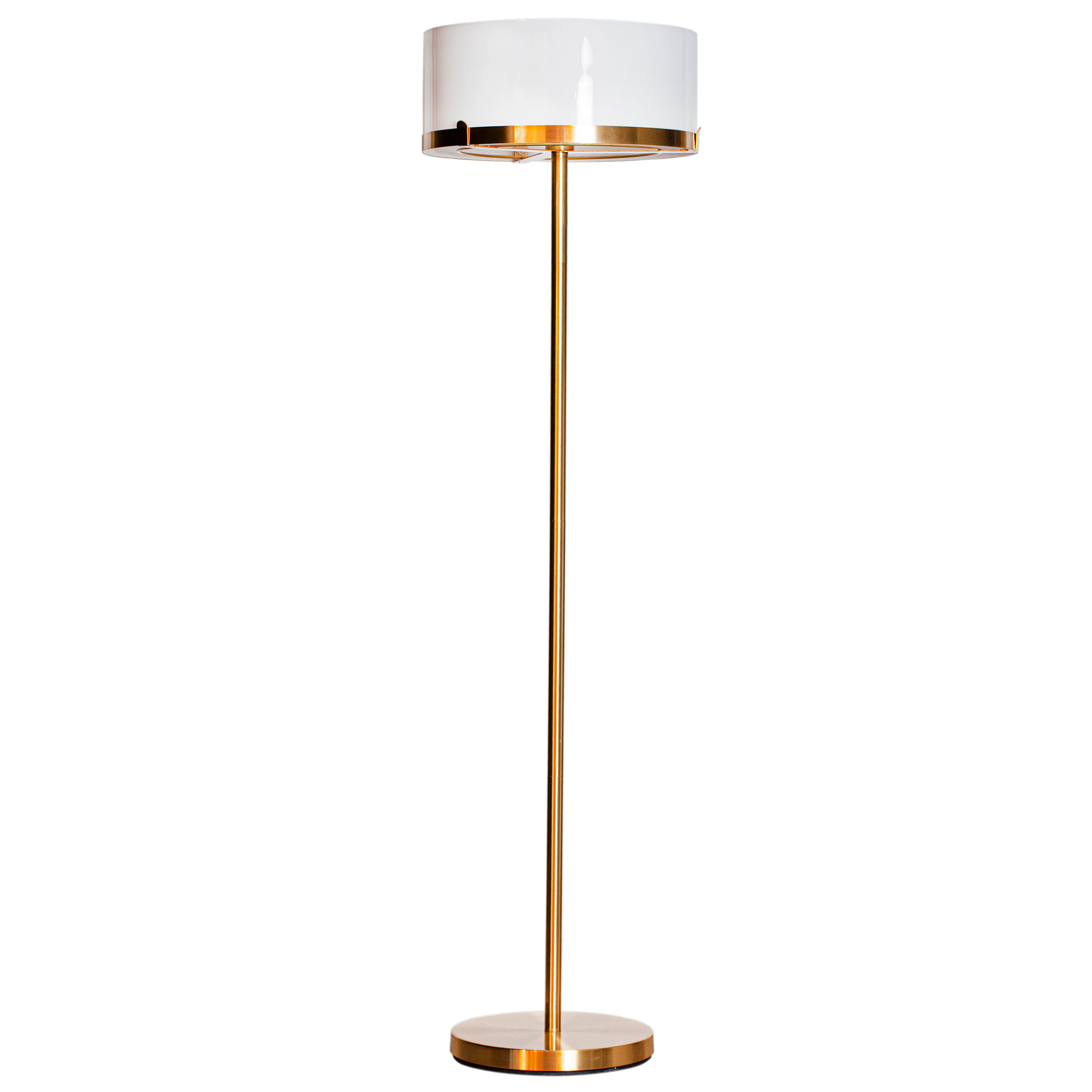 By Ryd&eacute;ns Marcel Golvlampa - Golvlampor Glas M&auml;ssing