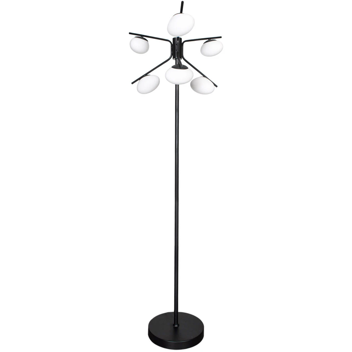 By Ryd&eacute;ns Imperia Golvlampa - Golvlampor Glas Mattsvart
