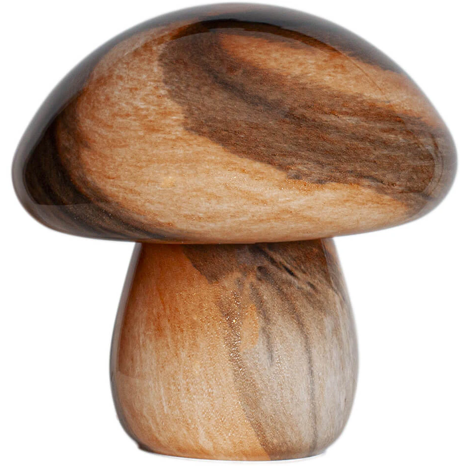 By Ryd&eacute;ns Mira Mushroom Bordslampa 30 Cm - Bordslampor Glas Natur