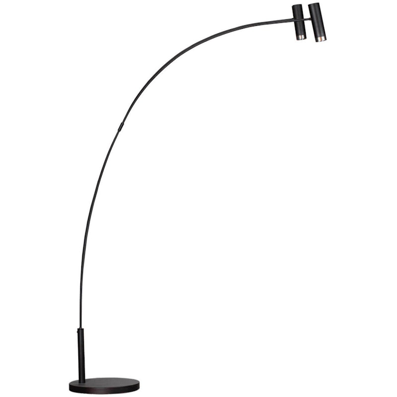 Puls 2 Golvlampa, Mattsvart