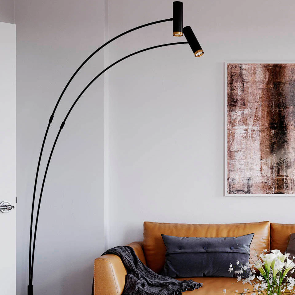 By Rydéns Puls 2 Golvlampa, mattsvart från By Rydéns, bild 4