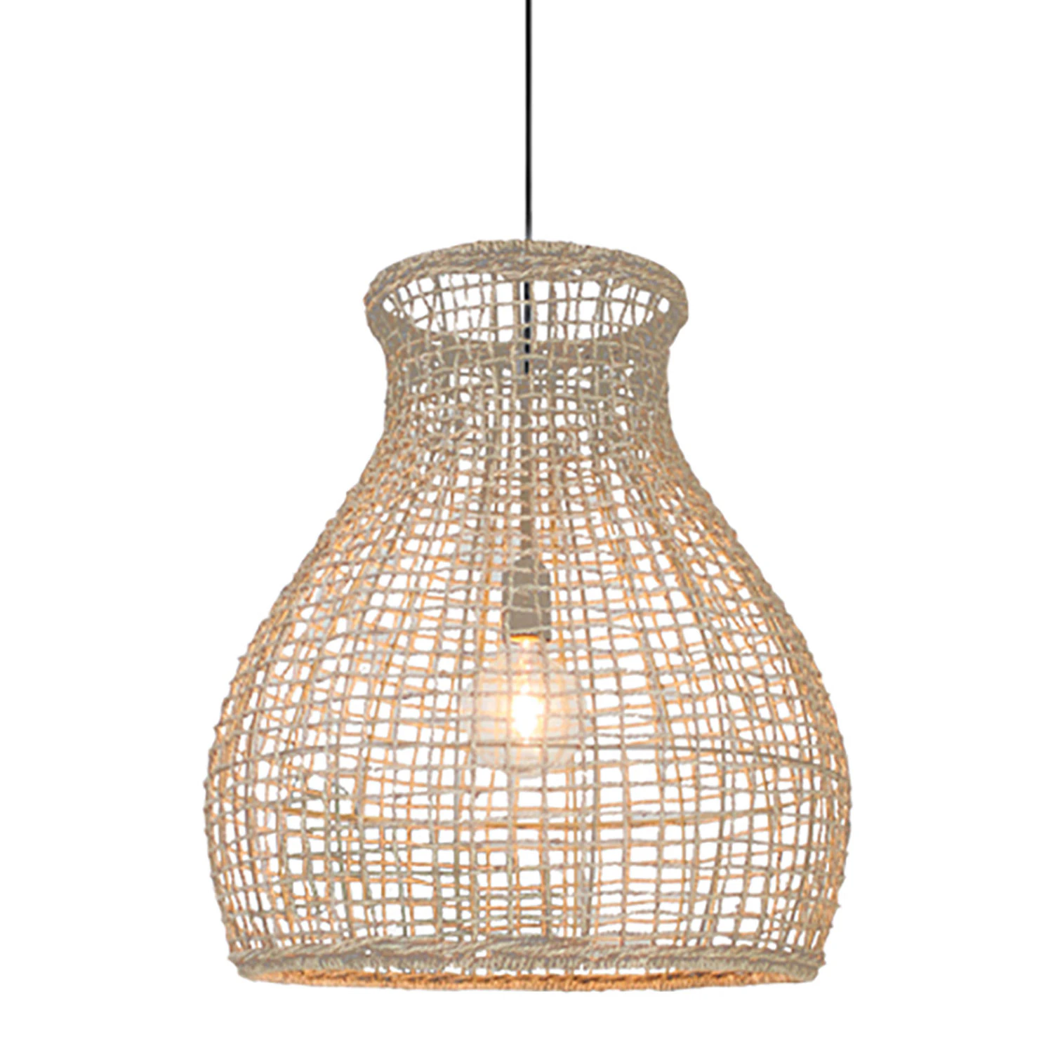 By Rydéns Seagrass Pendel 49 Cm - Pendellampor Jute Natur