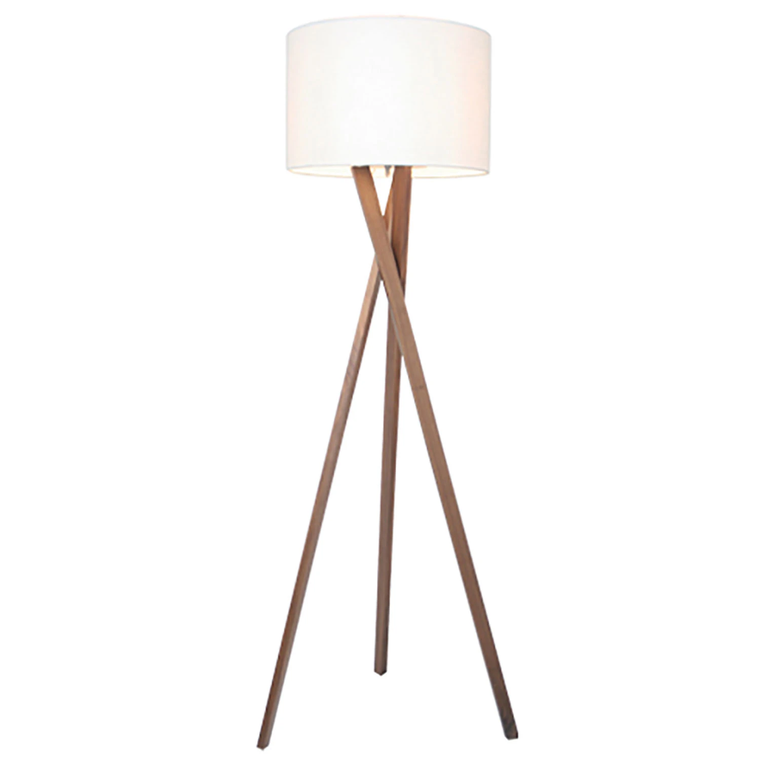 By Ryd&eacute;ns Vega Golvlampa 160 Cm - Golvlampor Tr&auml; Valn&ouml;t