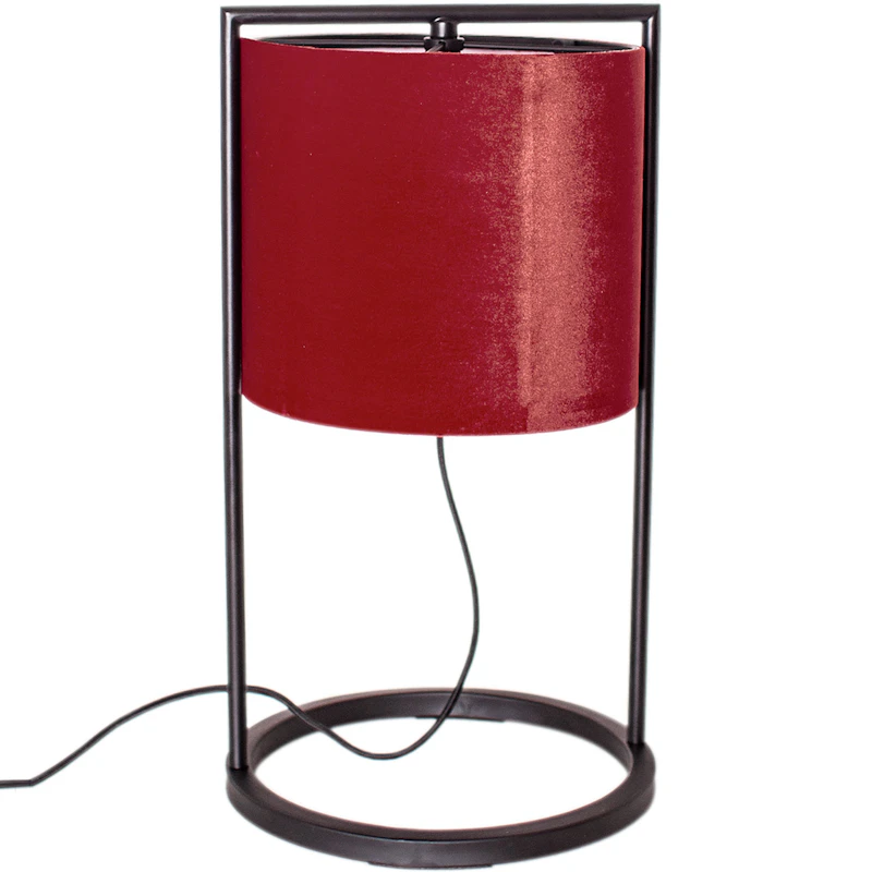 Vieste Bordslampa H45 cm, Röd
