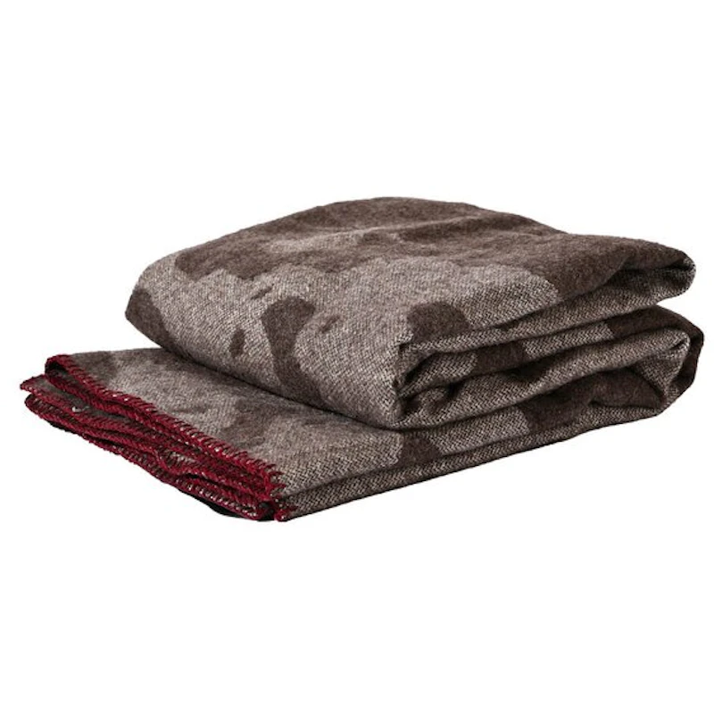 Anima Cow Pläd 130x200 cm, Brun