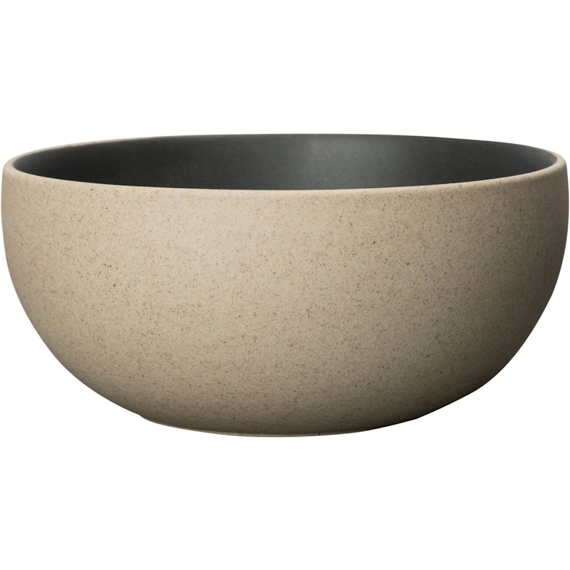 Fumiko Skål 14x6 cm, Beige/Svart