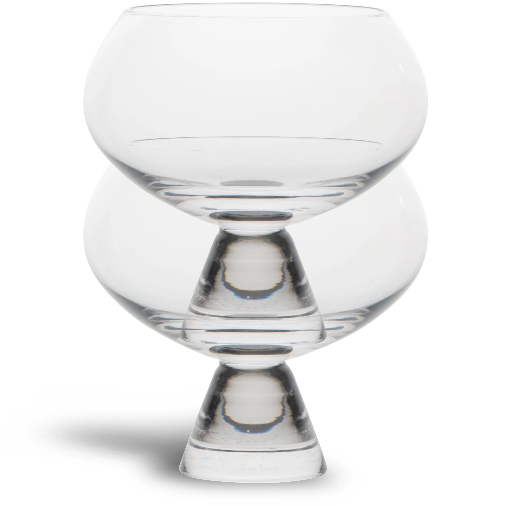 byon indy glas 2-pack - dricksglas munblåst glas klar