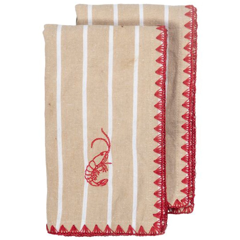 Bubba Tygservetter 2-pack, 45x45 cm