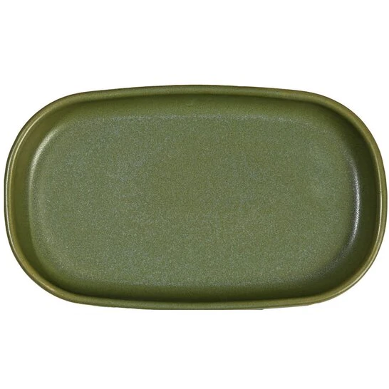 Byon Porto Serveringstallrik - Uppl&auml;ggningsfat Stengods Gr&ouml;n