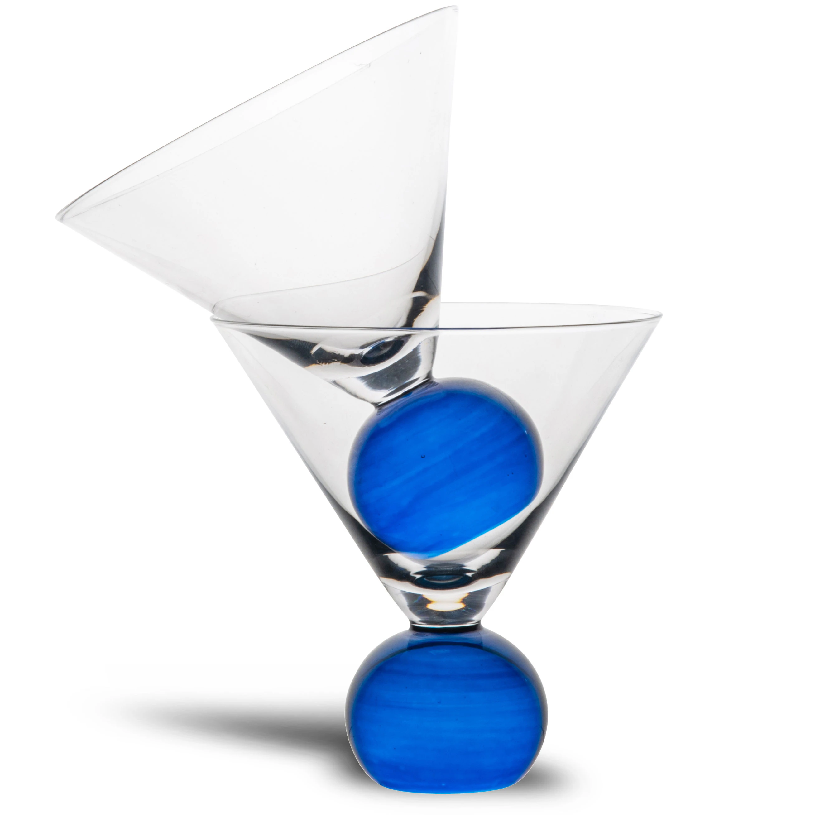 byon spice glas 2-pack - dricksglas munst glas blå