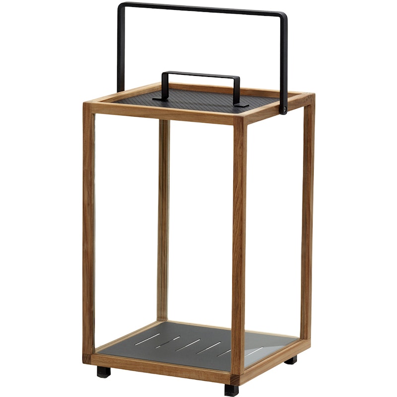 Lighthouse Lanterna Large, Teak/Grå