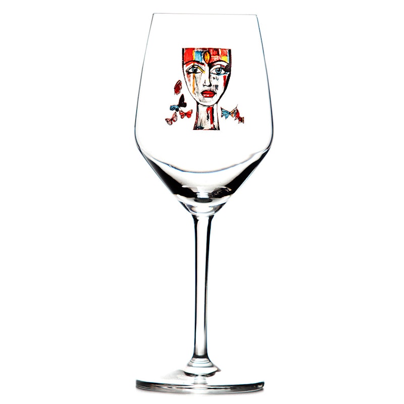 Butterfly Messenger Rosé/Vitvinsglas, 40 cl